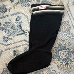 Hunter Black and Gray Women’s Casual Socks